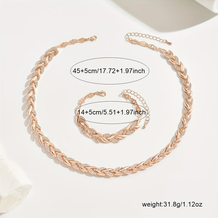 フィッシュテール ネックレス＆ブレスレットセット